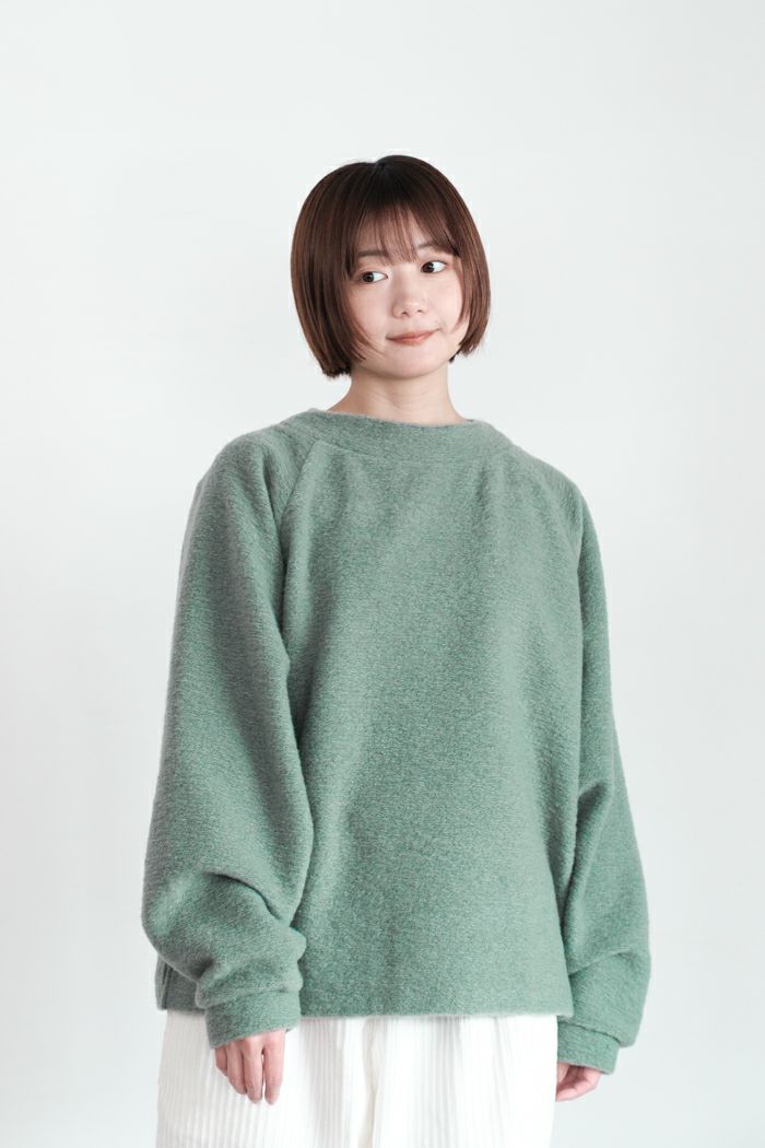 PARIS DE AOUNE パリドゥアオウネ スライバーニットプルオーバー(25AW