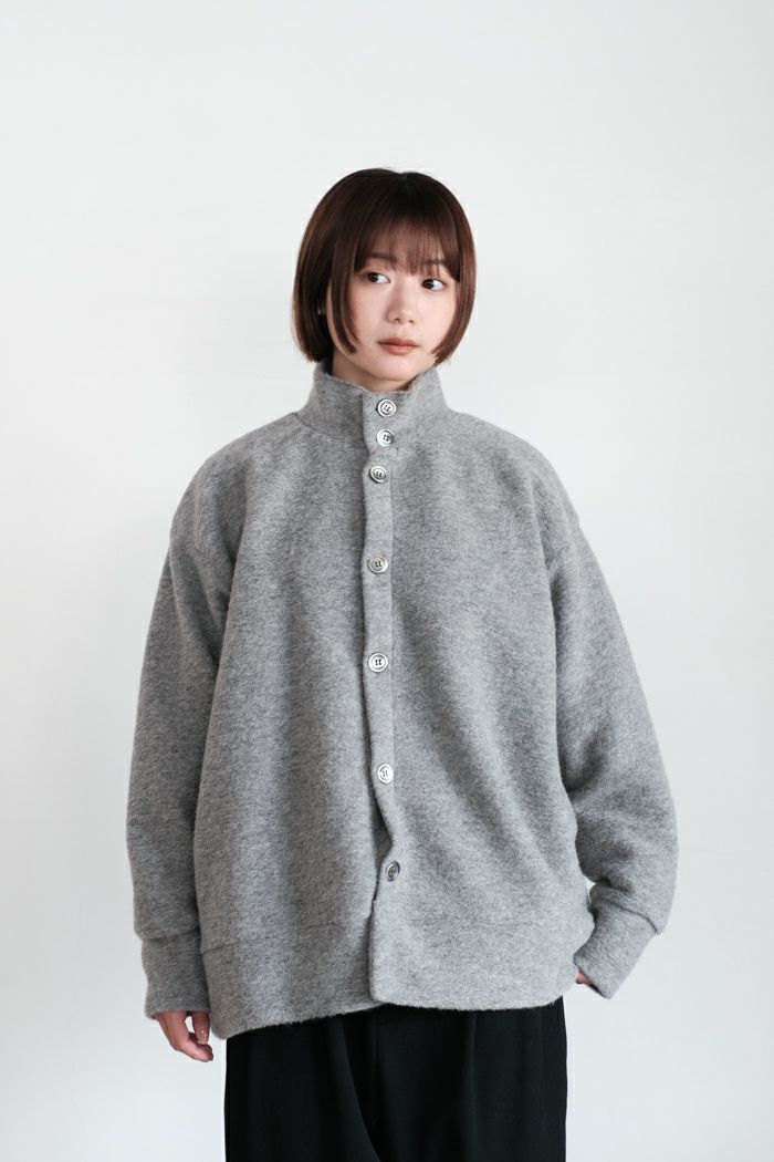 PARIS DE AOUNE パリドゥアオウネ スライバーニット カーディガン(25AW