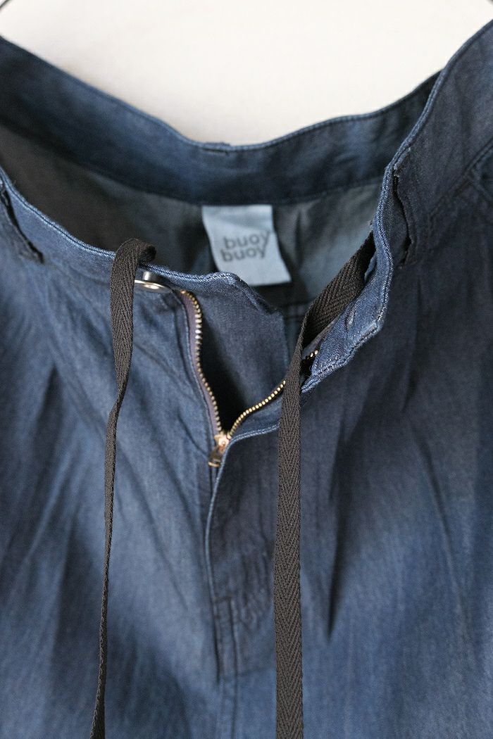 buoy buoy ブイ5.5oz LT DENIM SIDE FRILL PT(25AW) | T.T. GARRET