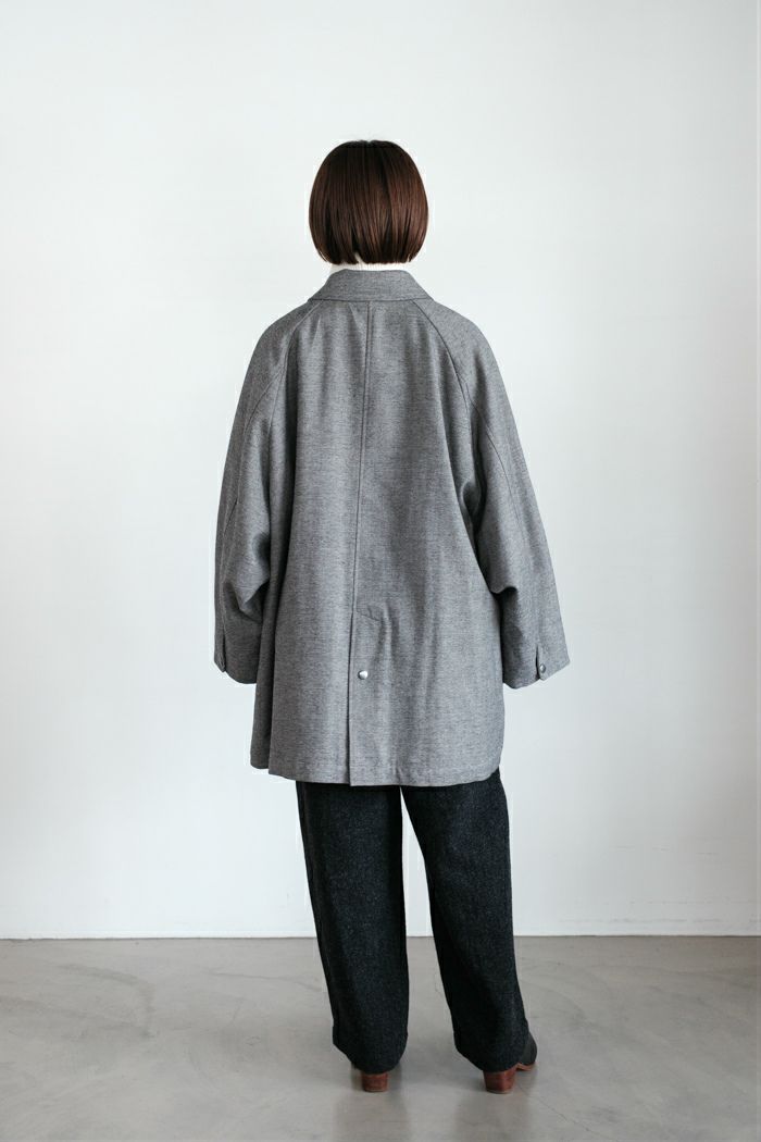 buoy buoy 　○POP TWEED DOLMAN コート buoy buoy ブイ POP TWEED DOLMAN コート(25AW) | T.T. GARRET