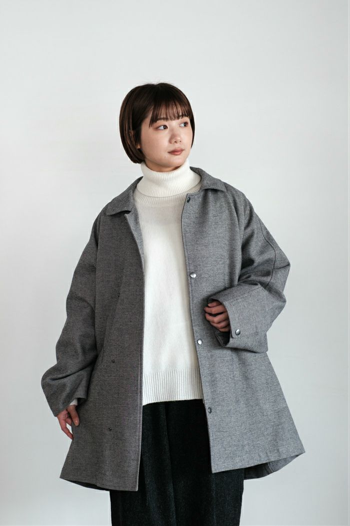 buoy buoy ブイ POP TWEED DOLMAN コート(25AW) | T.T. GARRET