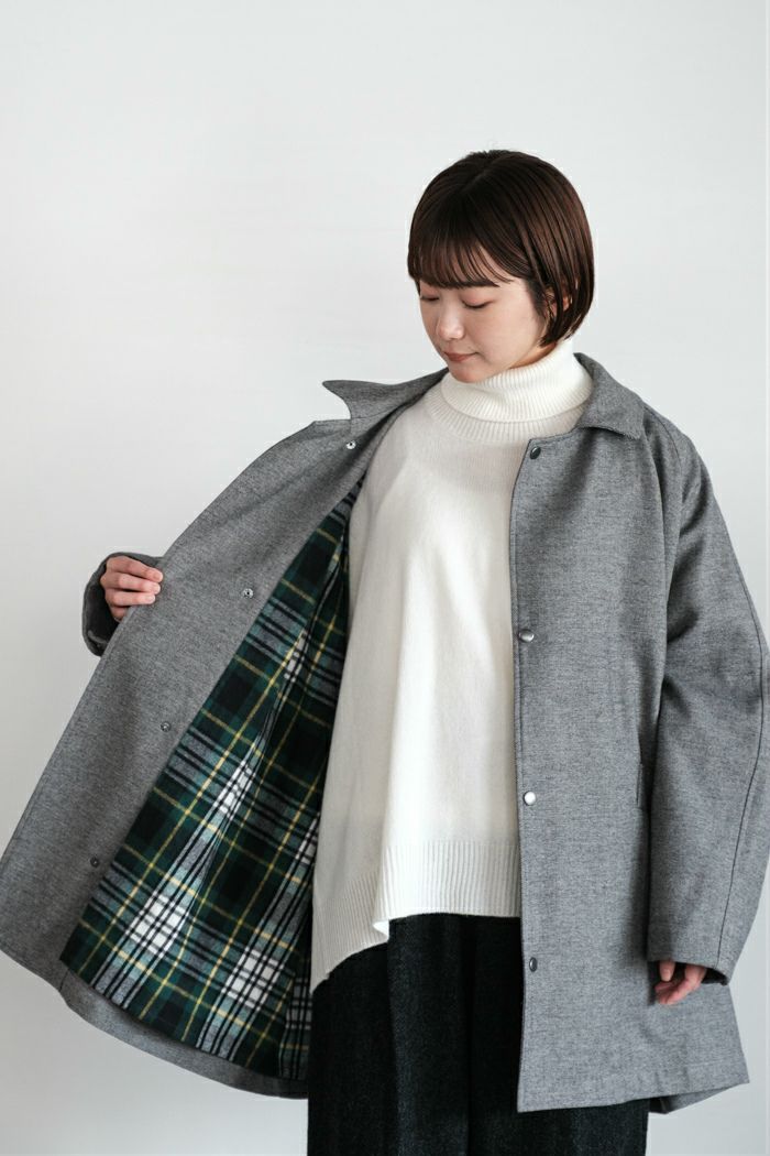 buoy buoy ブイ POP TWEED DOLMAN コート(25AW) | T.T. GARRET