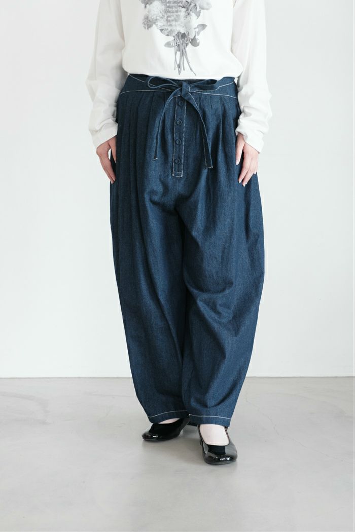 Porter des boutons ポルテデブトン オーバルパンツ(25AW) | T.T. GARRET