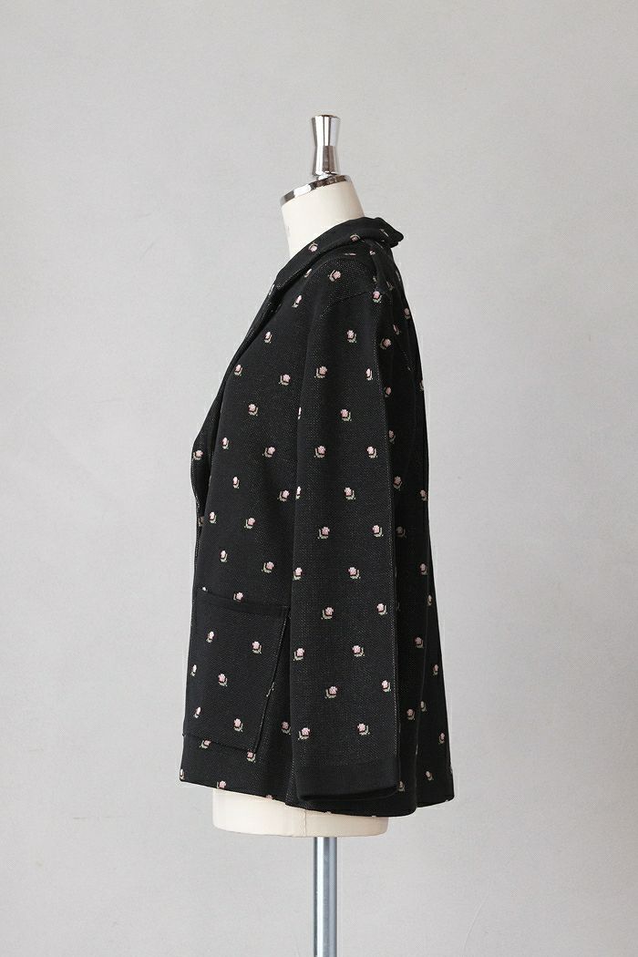 Porter des boutons ポルテデブトン boutonsニットジャケット