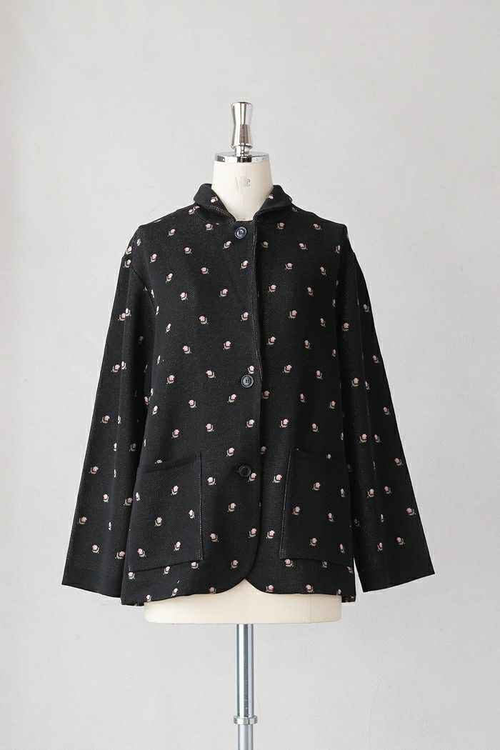 Porter des boutons ポルテデブトン boutonsニットジャケット