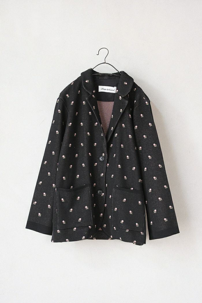 Porter des boutons ポルテデブトン boutonsニットジャケット