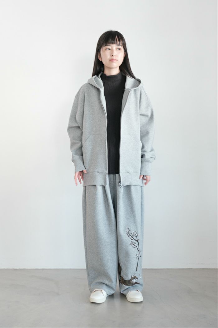 marble SUD マーブルシュッド EMB fox ジップフーディー(25AW) | T.T.