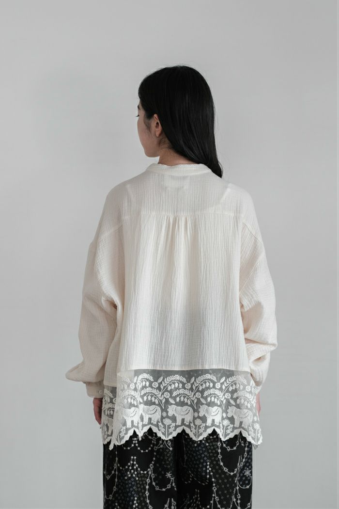 marble SUD マーブルシュッド レースポニー シャツ(25AW) | T.T. GARRET