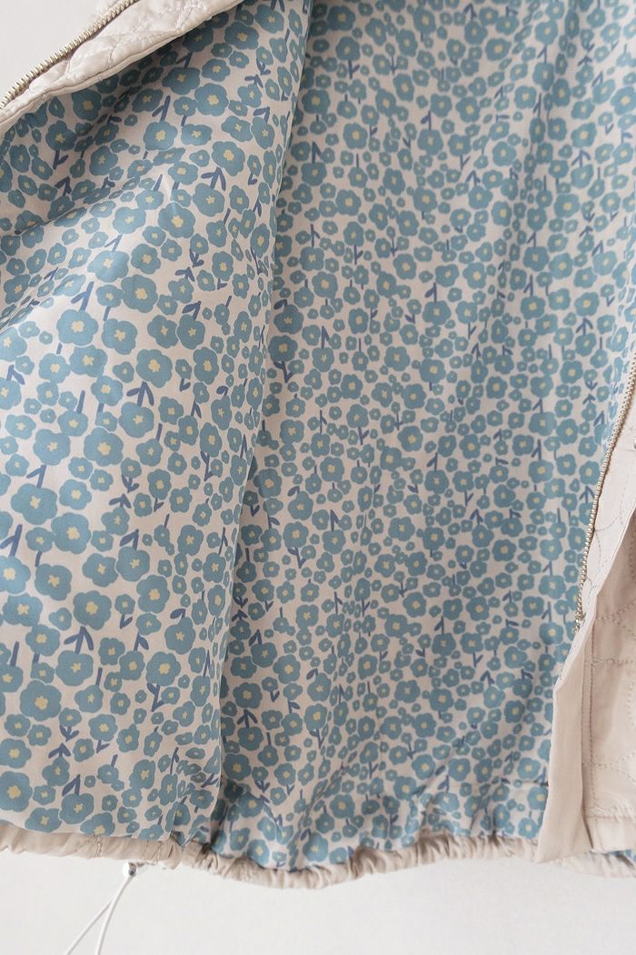 marble SUD マーブルシュッド シマエナガキルト ベスト (25AW) | T.T.