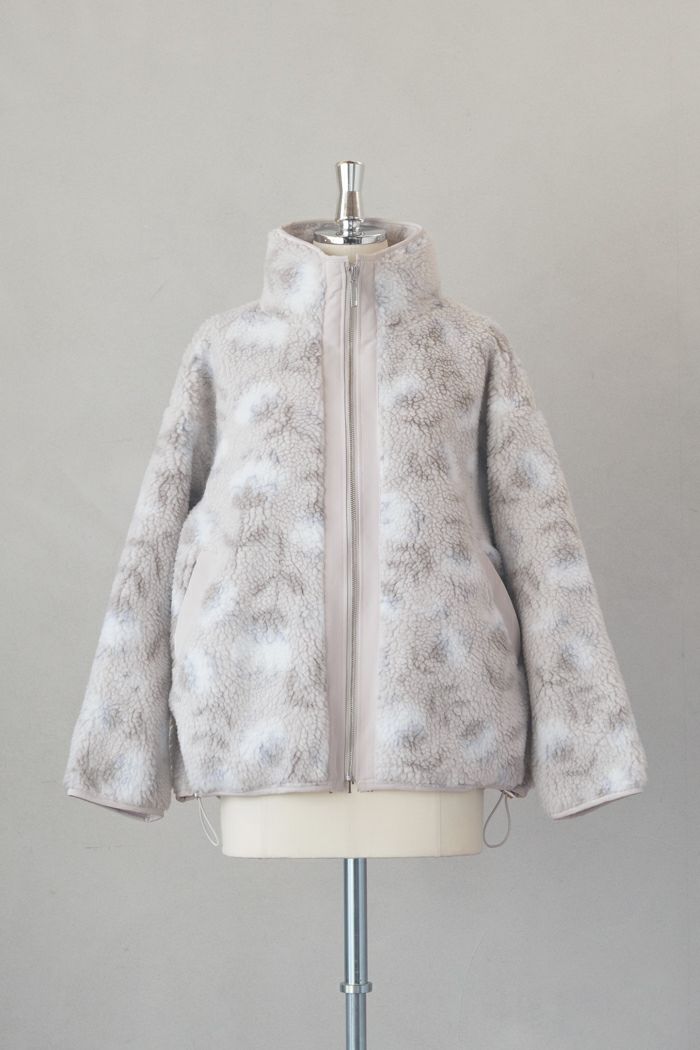 marble SUD マーブルシュッド fuwa fuwa flower ジップアップブルゾン