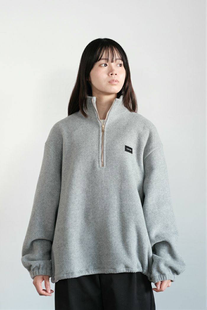 justice様用 クルニ × lui's 23AW ZIPデザイン ニット SHINZONE