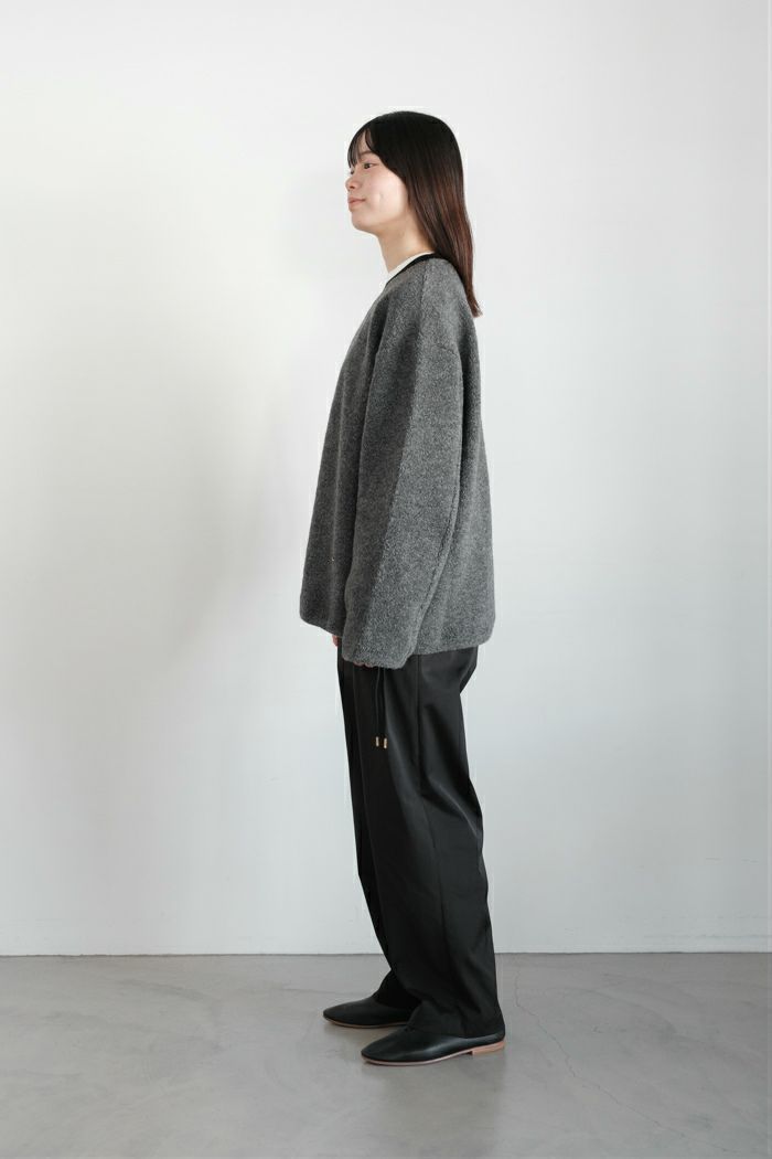 CULLNI クルニ Curling Boa Drawstring Pullover(25AW) | T.T. GARRET