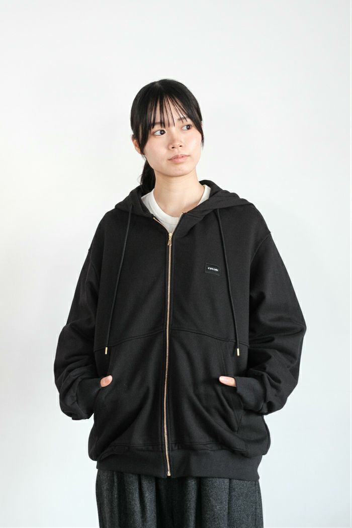 CULLNI クルニ Stretch Georgette ZIp Up Polo Shirt(24SS) | T.T. GARRET
