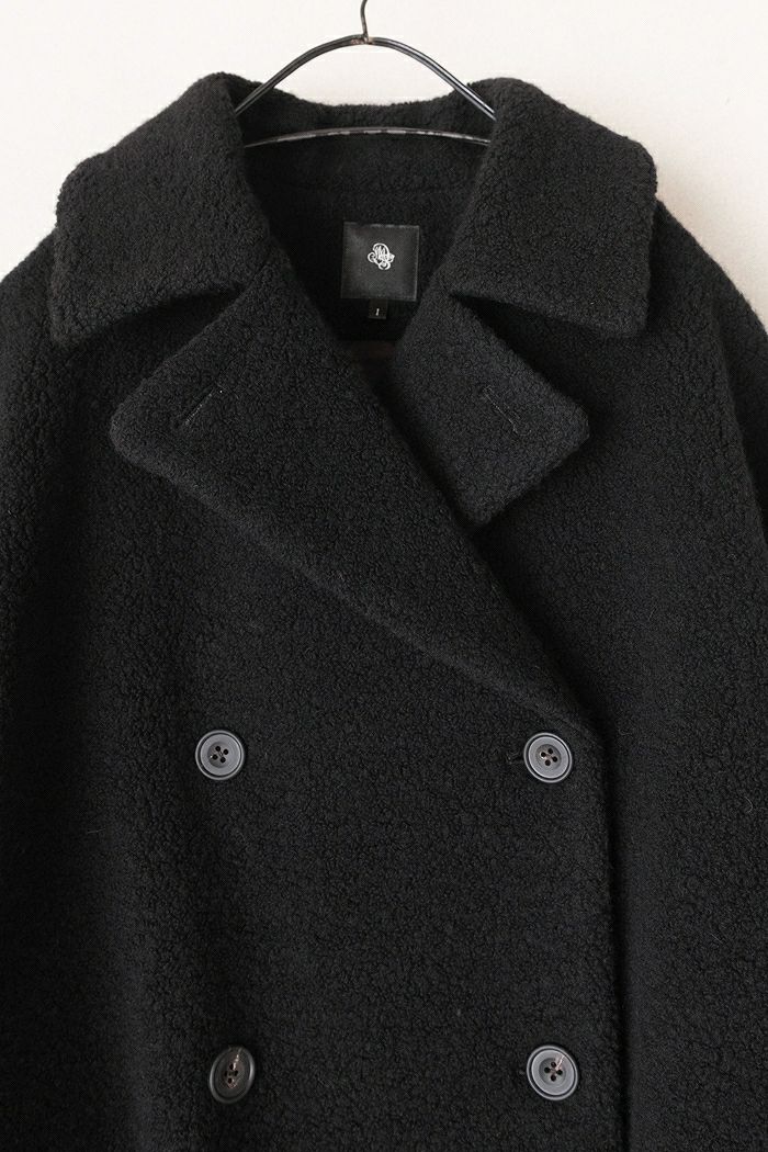 maison de soil メゾン ド ソイルRECYCLE BOA WOOL DOUBLE OVER COAT