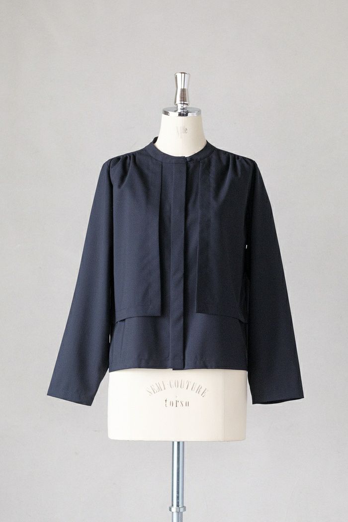 Porter des boutons ポルテデブトン キルト柄ニットジャケット(24AW