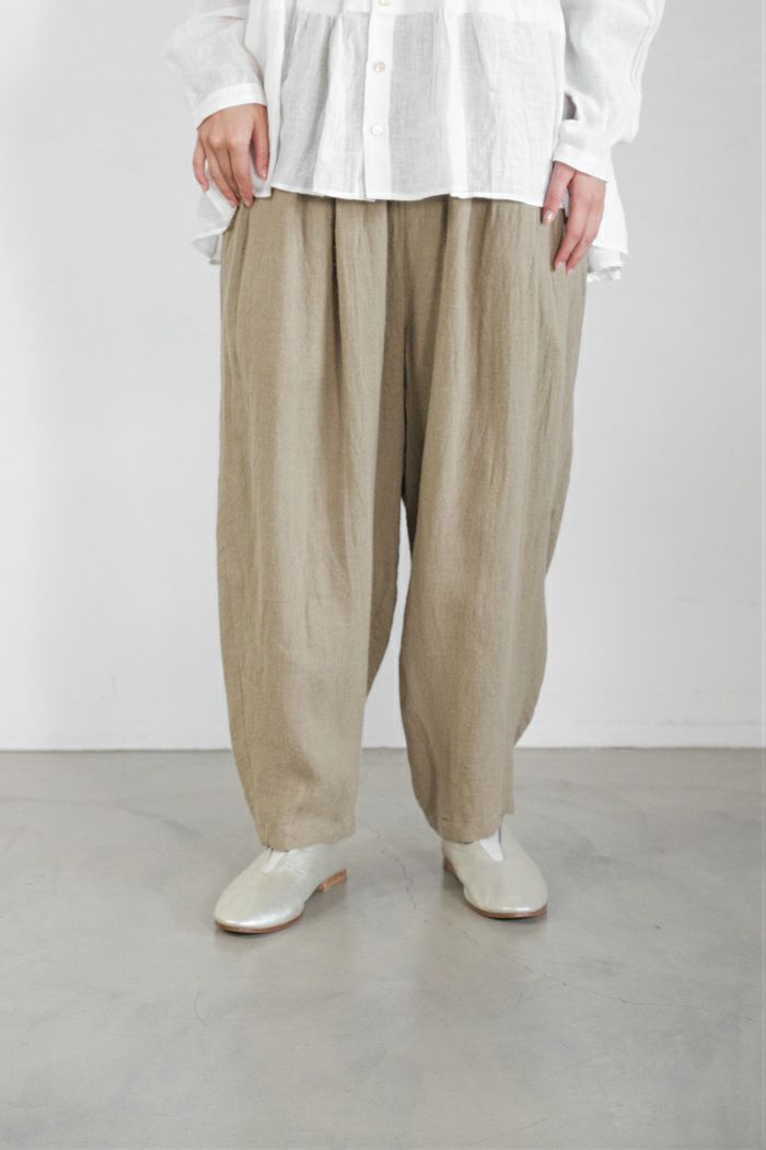 suzuki takayuki スズキタカユキ farmer's wide pants (25SS) | T.T.