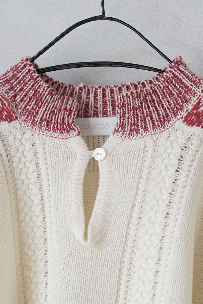 LOOK使用 2022SS ASEEDONCLOUD Crafter Knit LOOK使用 2022SS ASEEDONCLOUD Crafter Knit