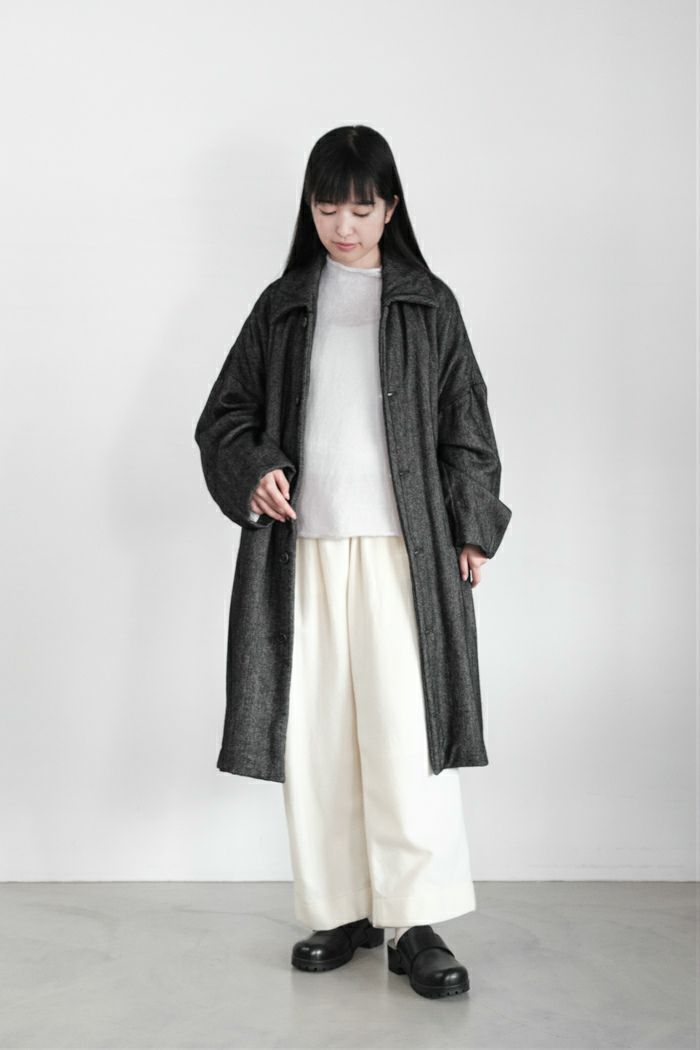 GASAガサ　ロング　コート GASA* ガサ 雲の海 コート(24AW) | T.T. GARRET