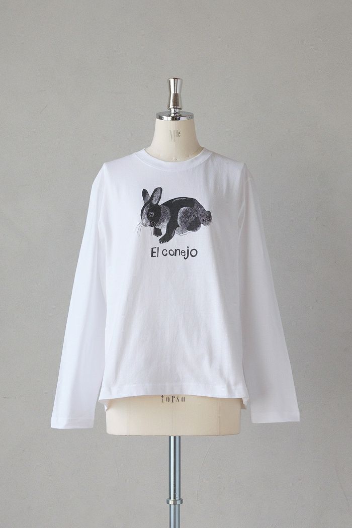 CHILD WOMAN チャイルドウーマン 30/10裏毛 眠たいくまプリント