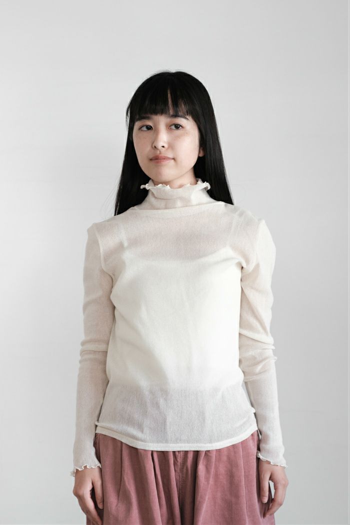 marble SUD マーブルシュッド 楊柳 ギャザーハカマパンツ(25SS) | T.T.