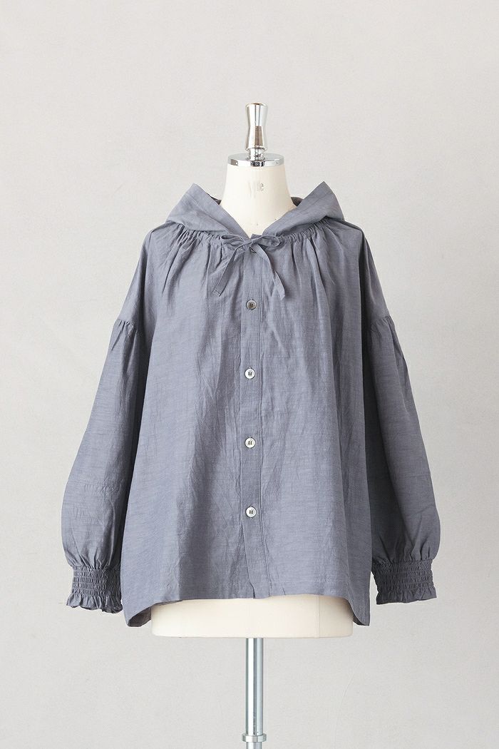 Porter des boutons ポルテデブトン ボーラースカラップブラウス(25SS