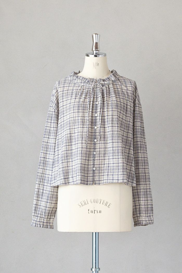 marble SUD マーブルシュッド Shirakawagoパフブラウス(25SS) | T.T.