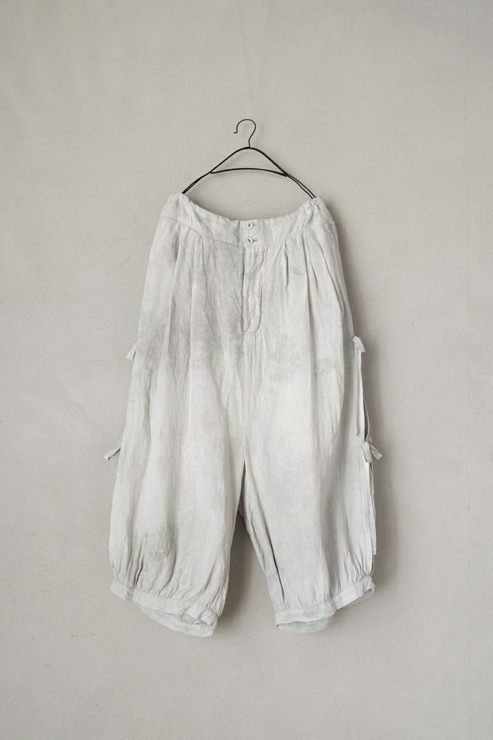 GASA* ガサ 想像と創造 ギャザーフリルパンツ（24AW) | T.T. GARRET