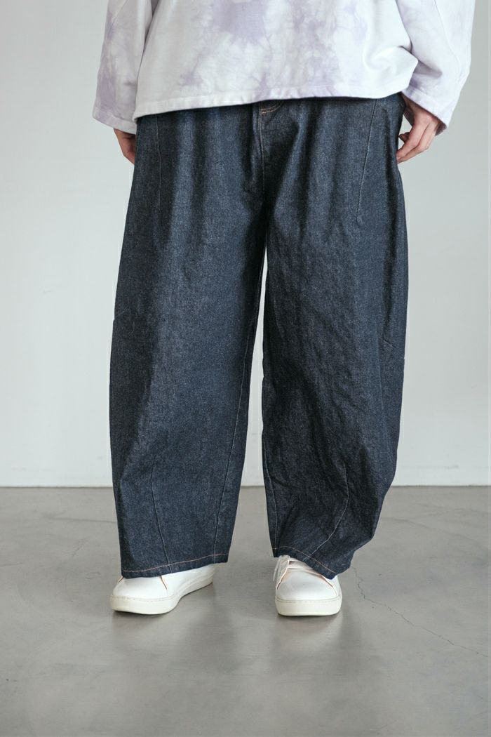 yuni ユニ 10ozデニム コクーンパンツ(26SS) | T.T. GARRET