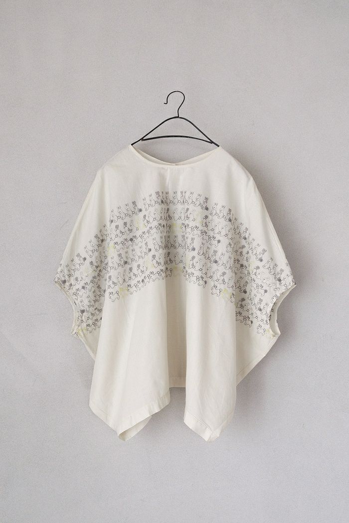 marble SUD マーブルシュッド うさぎLOTS 2WAYブラウス(26SS) | T.T.
