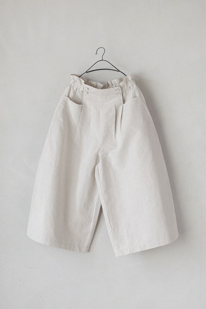 MAGALI マガリ コットンスウェット・スイッチングプルオーバー(24AW