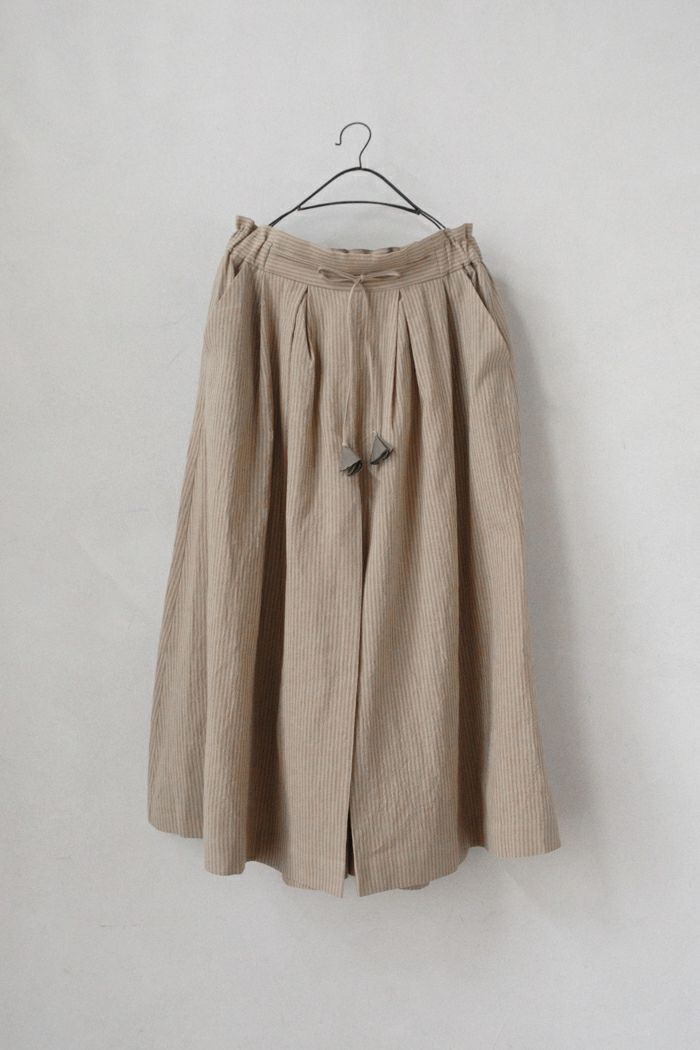 MAGALI マガリ コットンドビー・ウエストギャザープルオーバー(25SS