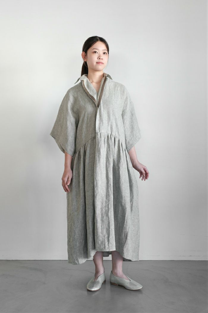 NATIVE VILLAGE ネイティブヴィレッジ No.26/08 木の梢 Wide sleeve