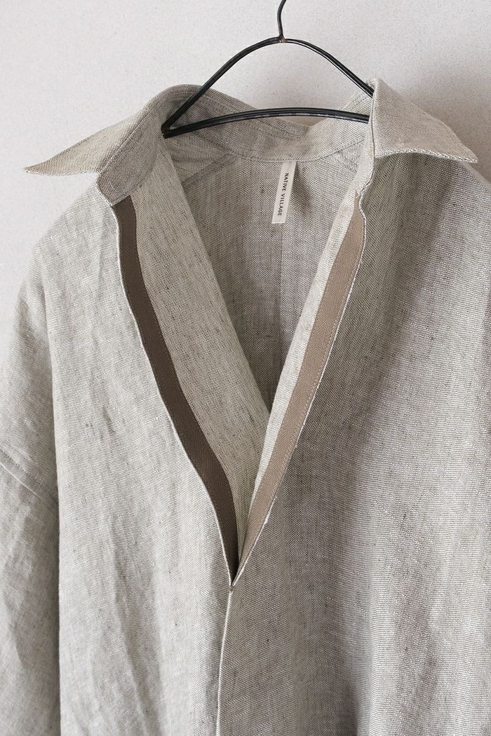 NATIVE VILLAGE ネイティブヴィレッジ No.26/08 木の梢 Wide sleeve