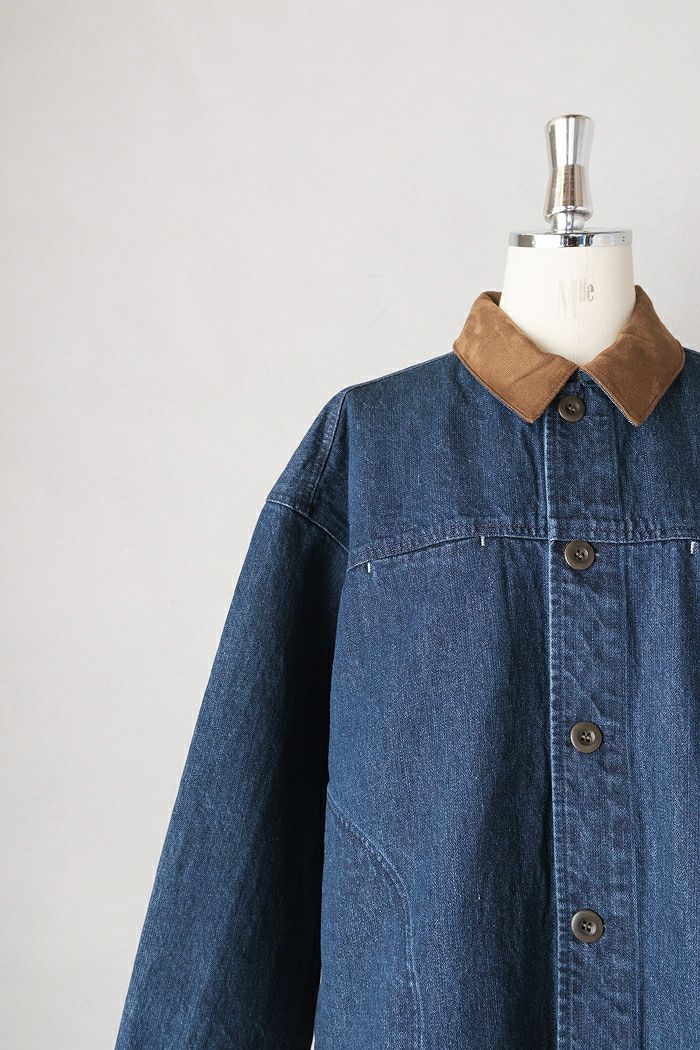 PAR ICI パーリッシィ 13ozデニムカバーオール(26SS) | T.T. GARRET