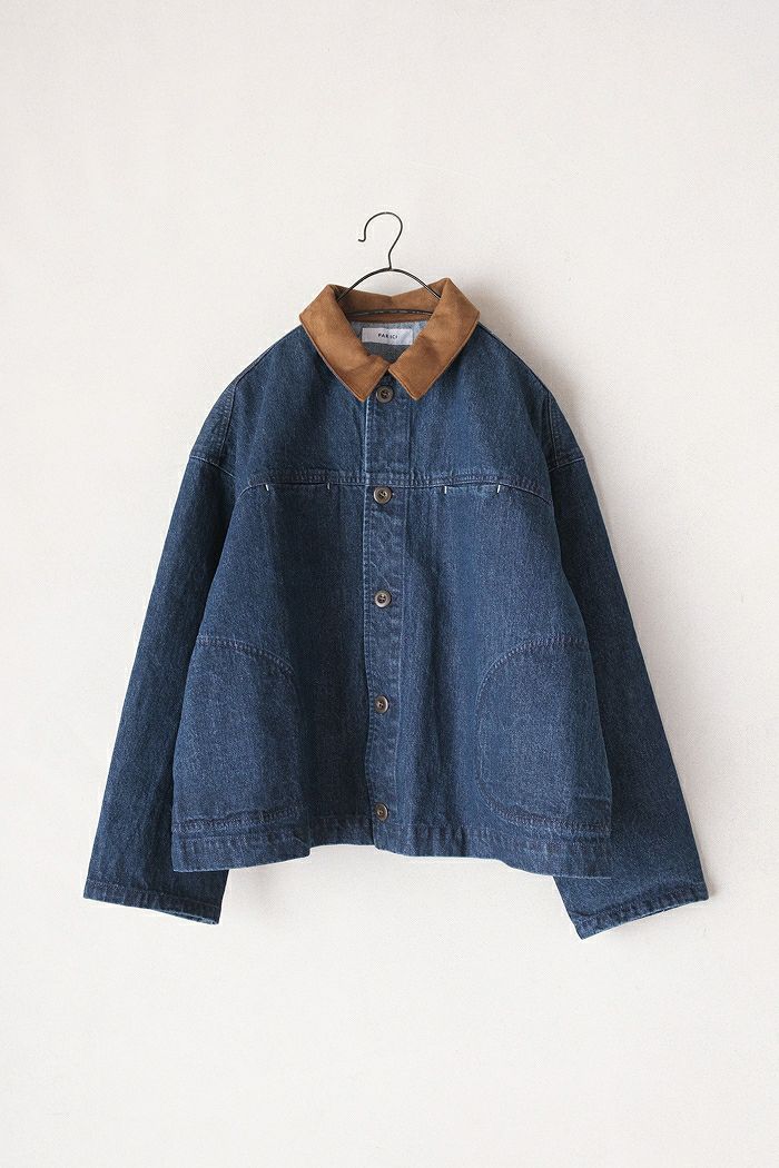 PAR ICI パーリッシィ 13ozデニムカバーオール(26SS) | T.T. GARRET