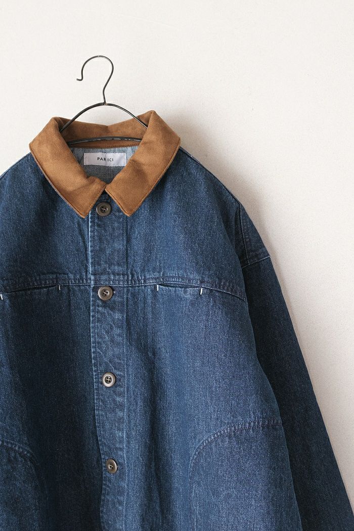 PAR ICI パーリッシィ 13ozデニムカバーオール(26SS) | T.T. GARRET