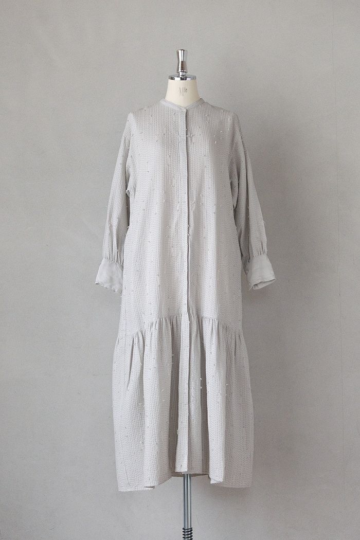 qiri キリ sashiko jacquard volume pants(25AW) | T.T. GARRET