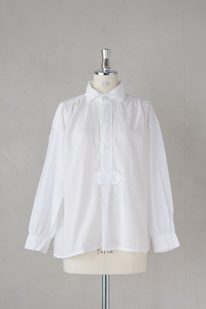 ARMEN アーメン 60s COTTON LAWN WASH WORK GATHERED SHIRT(26SS