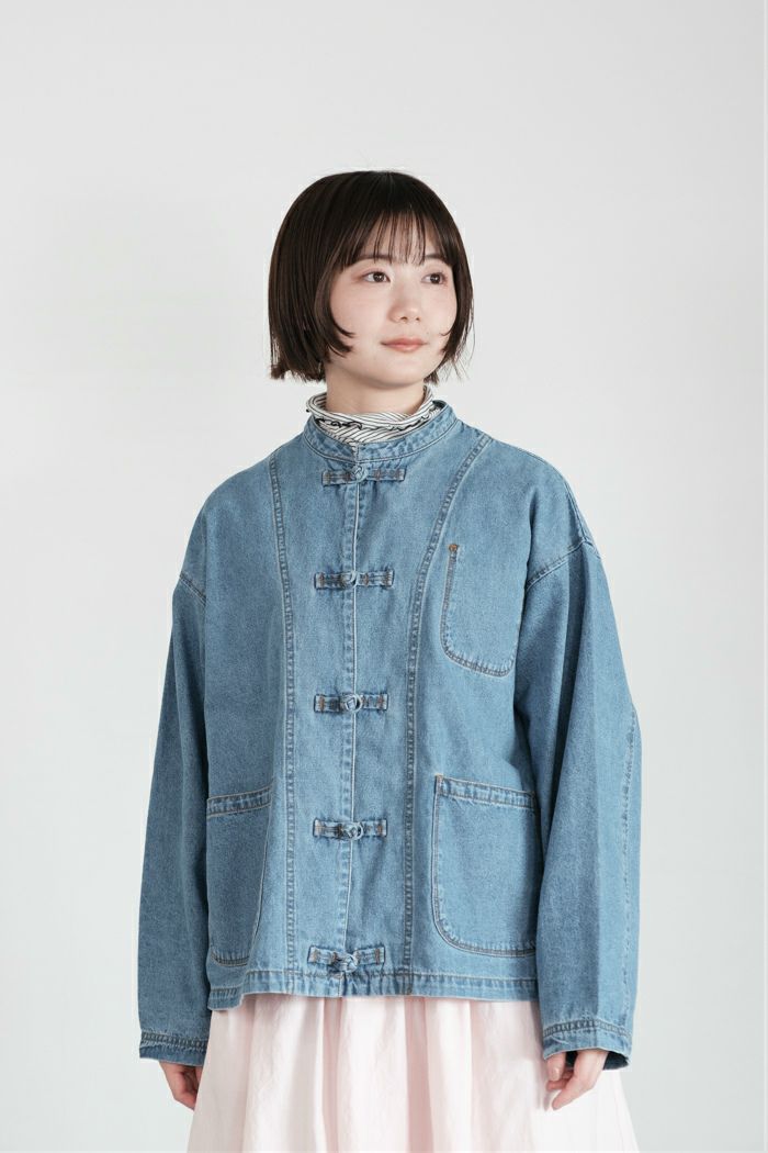 Porter des boutons ポルテデブトン 3/60強撚クロスパンツ(24SS/basic